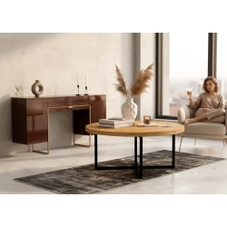 STOLIK KAWOWY z Drewna Litego  Dębowego - Jesionowego  STK-911